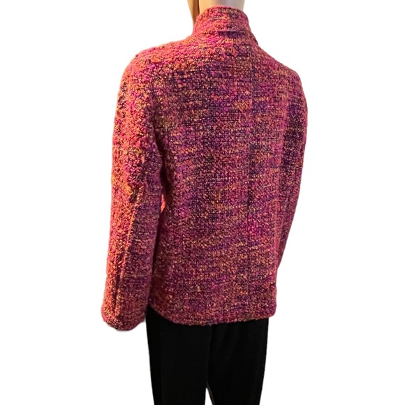 Chico’s Design Knobby-Knit Open-Front Jacket | M/8 - Picture 5 of 16
